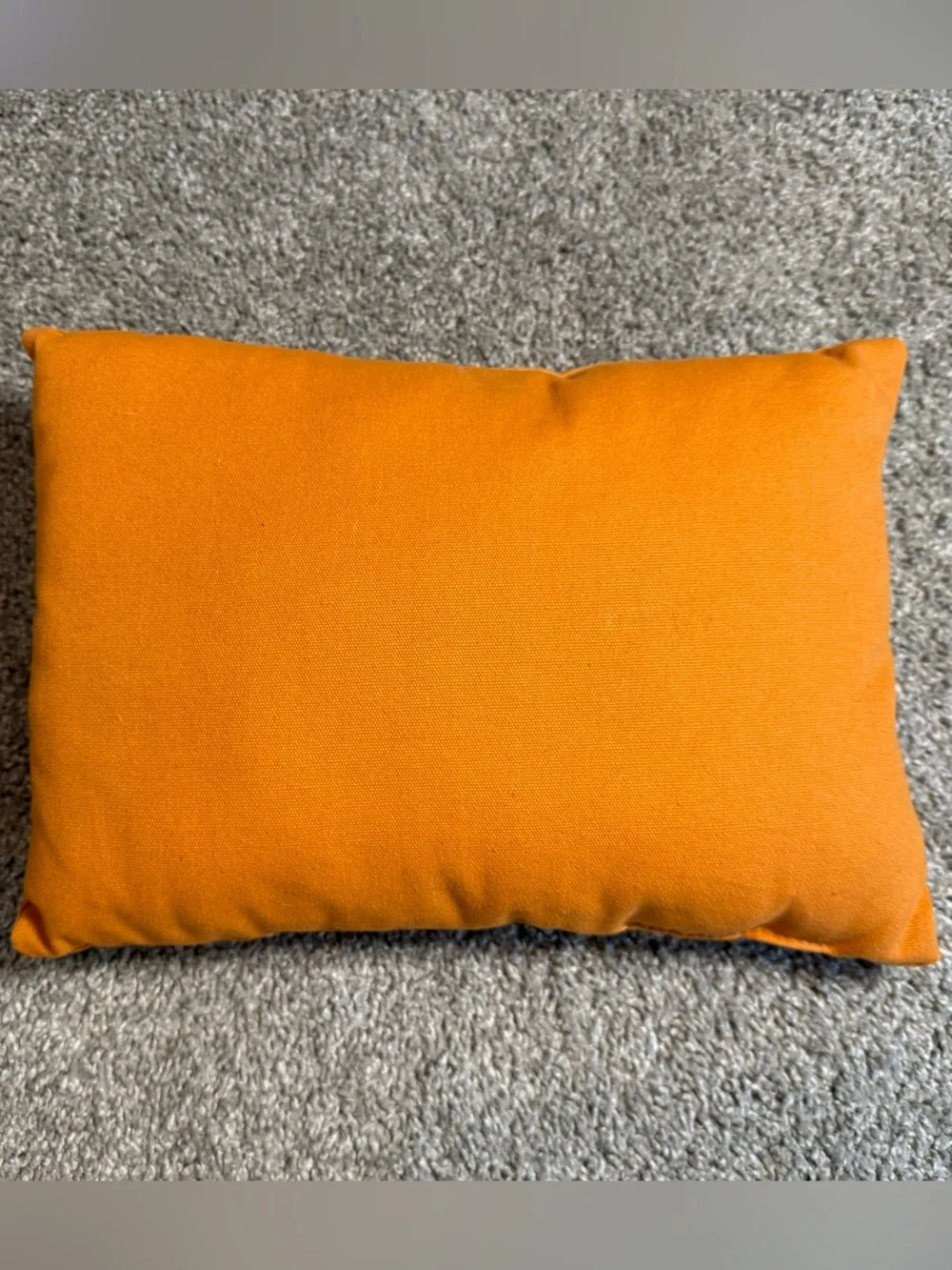 Hello Pumpkin Orange Holiday Pillow - Seasonal Decorative Accent